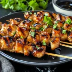 Grilled Chicken Teriyaki Skewers